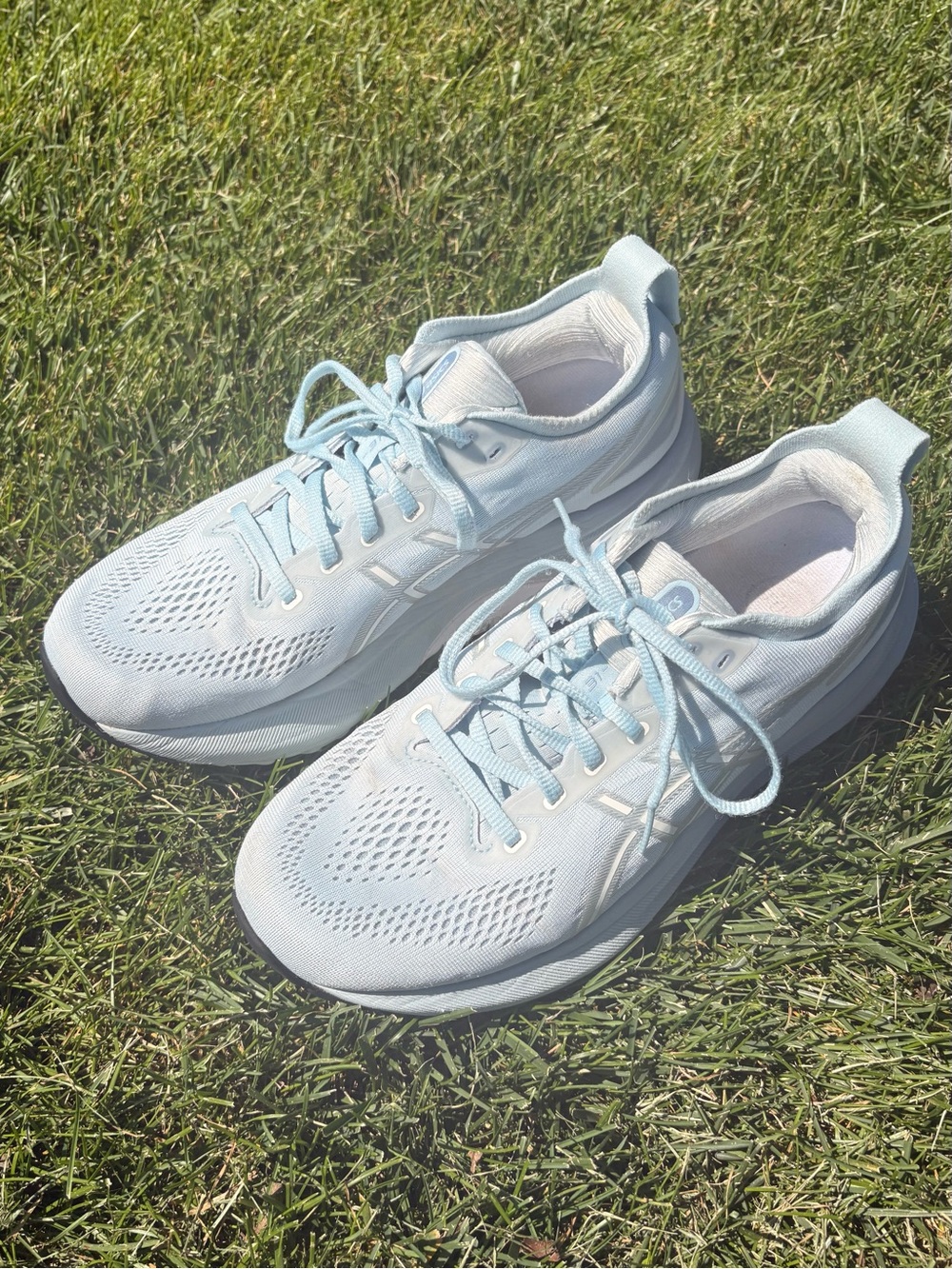 ASICS Gel Kayano 32 Women's Running Sneakers Sky/Pure Silver